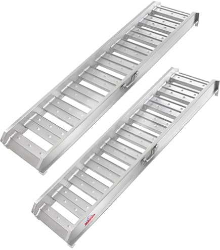 ゴムクローラー用アルミブリッジ Amazon | 【日軽】 鉄/ゴムクローラー兼用アルミブリッジ PXF20-300-40