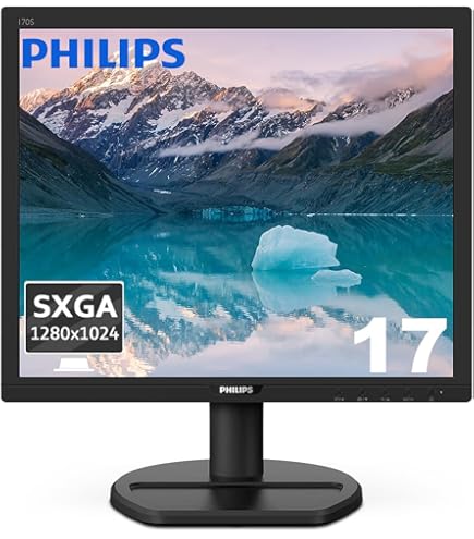 新品未開封 PHILIPS 17インチ モニター 17S4LAW/11 本体 Brilliance 液晶モニター、LED バックライト 17S4LAB/11 | Philips