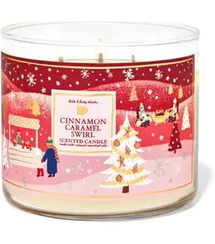 Amazon.co.jp: Bath & Body Works 3芯香り付きキャンドル 冬の