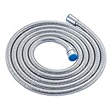 Senlesen Extra Long Stainless Steel Handheld Shower Hose (9.8 Ft) (118 Inches) (3 Meters),Chrome [並行
