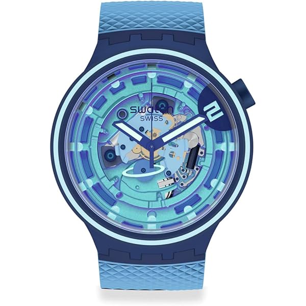 Swatch BIG BOLD BLUE TASTE シリコンストラップ　腕時計 Swatch BIG BOLD BLUE TASTE シリコンストラップ 腕時計 - メルカリ