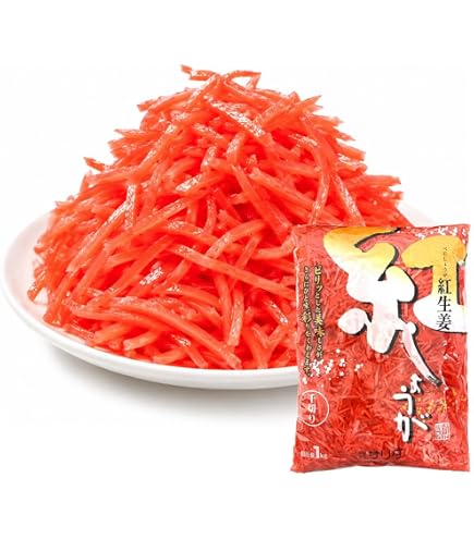 Amazon | 遠藤食品 若漬 国産 紅生姜 丸 平袋 350g | 遠藤食品 | 紅