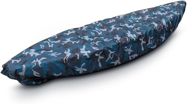 Kayak Canoe Boat Storage Cover Shield Waterproof UV Resistant Dust Professional Universal Camouflage (3.5m) - 1