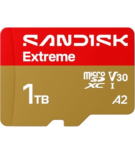 SanDisk 1TB Extreme PRO SDXC UHS-I Memory Card - C10, U3, V30, 4K