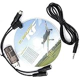 PONATTENO 22 in 1 対応交換用 RCフライトシミュレータケーブル Realflight XTR/FMS/G7/Phoenix 対応