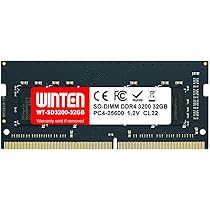 Amazon.co.jp: WINTEN ノートPC用メモリ DDR4-3200 32GB 260Pin