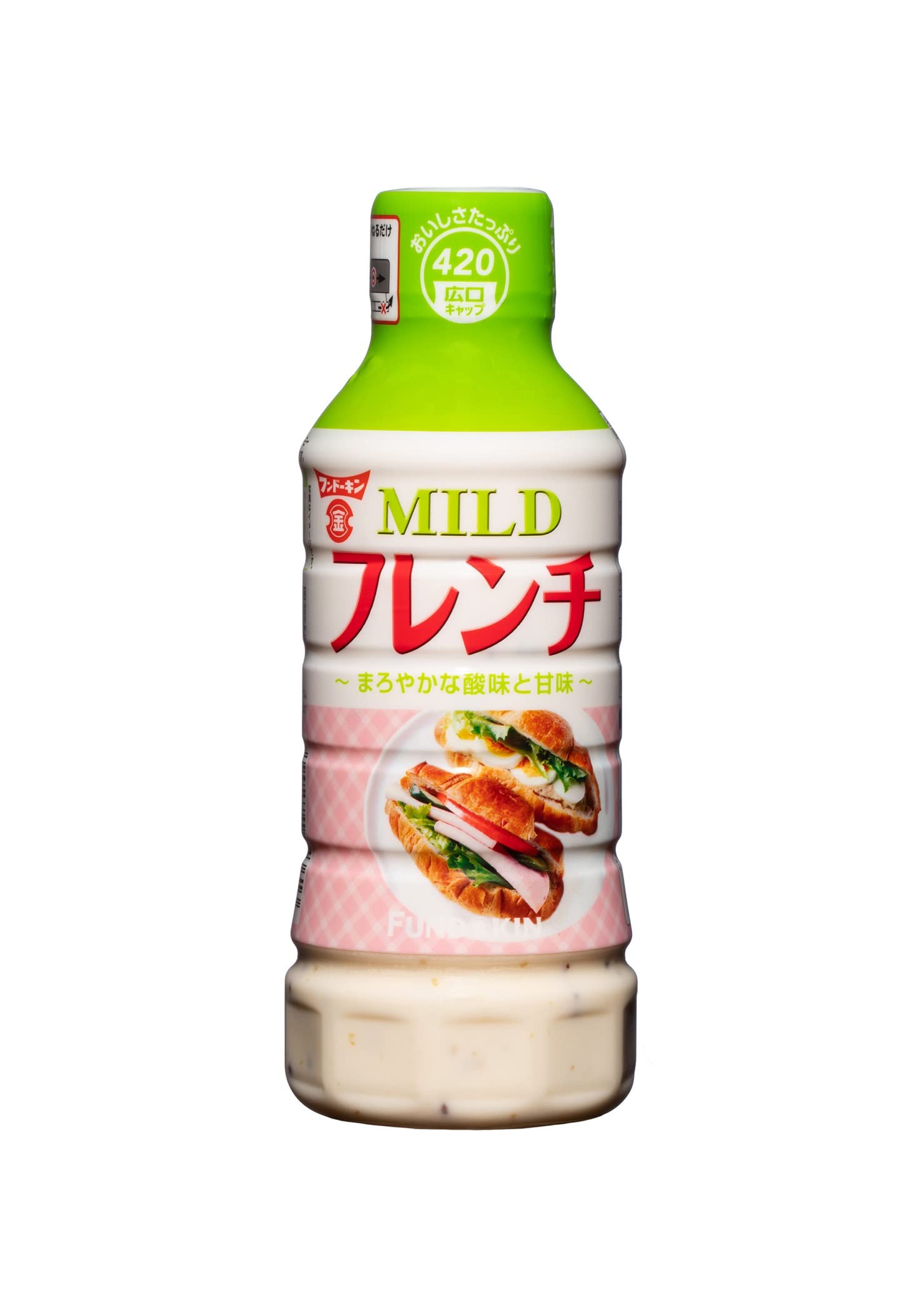 【プライムデー】【55%OFF】【471円】 フンドーキン醤油 MILDフレンチドレッシング 420ml×2本