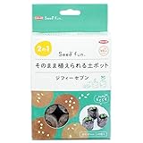 サカタのタネ【Seedfun.】そのまま植えられる土ポット（ジフィーセブン）30mm×48個入