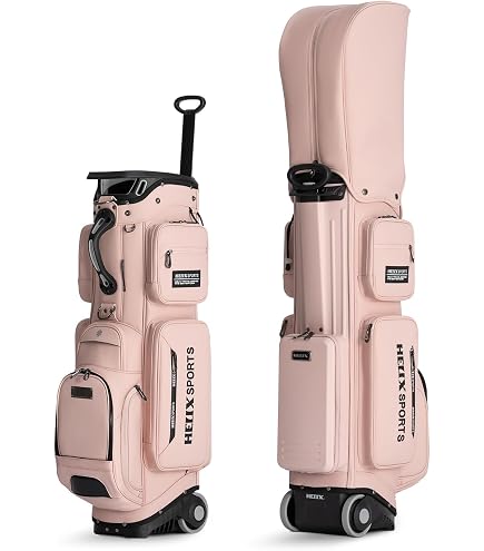 Amazon.co.jp: Helix (ヘリックス) ゴルフスタンドバッグ ホイール付き