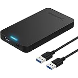 SABRENT 2.5インチ SSD外付けケース/ SATA SSD/ HDD (SSD 1TB、SSD 2TB、SSD 500GB、SSD 4TB) 最大16TB/ USB3.2 Gen 1 SuperSpeed/ 工具不要/ SATA Ⅲ対応/ 