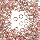 ファイニエ 丸カン 4mm 1000個 セット ピンクゴールド 小さめ 金具 キーホルダー ストラップ アクセサリー パーツ ハンドメイド 手芸 AP2555