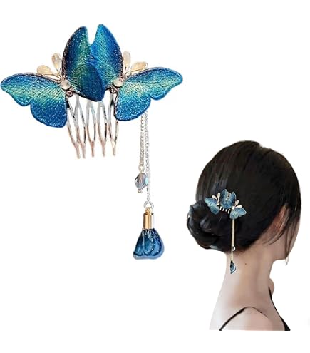 Amazon.co.jp: [Hushan] ピクセル風ヘアクリップ 七海千秋 コスプレ