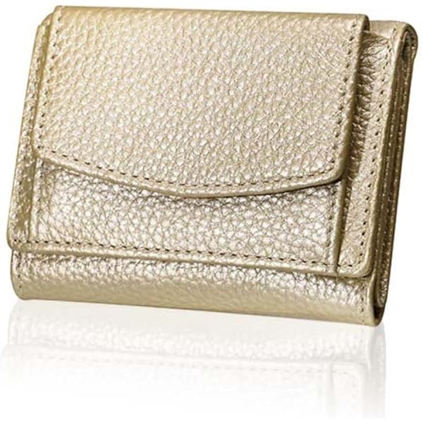 Amazon | [エアリスト] 二つ折り財布 ミニ財布 本革 レディース ルナ