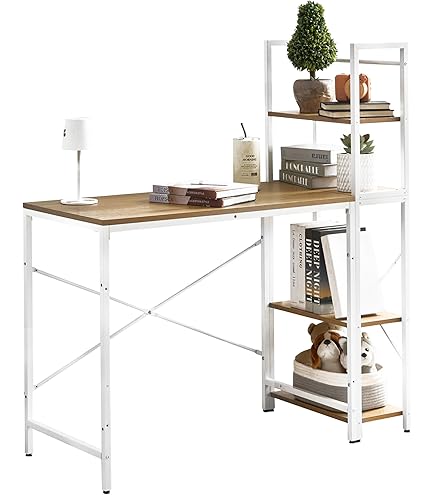 VECELOパソコンデスク L字デスク電源コンセント付き 117×80×74cm Amazon.co.jp: VECELO パソコンデスク L字デスク 電源コンセント