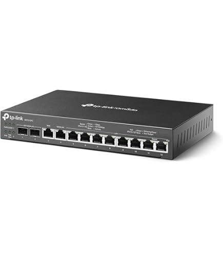 TP-Link ER8411 Omada 10G VPNルーター TP-Link Omada ER8411 VPN Router with 10G Ports & SDN Management