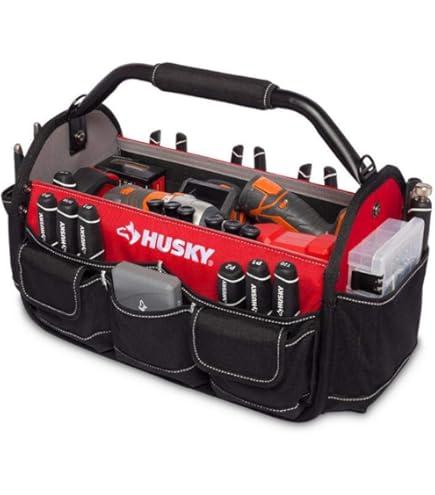 Amazon.co.jp: Husky GP-43196N13 18インチ 600デニール レッド 防水性