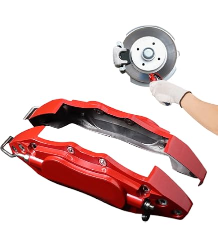Amazon | ZXM ブレーキキャリパーカバー車 フロントおよびリアディスク