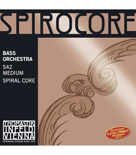 Amazon | SPIROCORE スピロコア コントラバス弦セット 3/4 MEDIUM