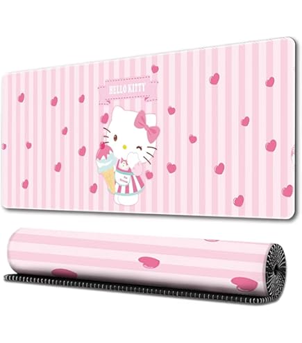 Amazon.co.jp: NTSEOTかわいいハローキティマウスパッド、リストレスト