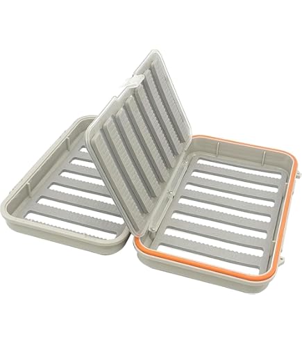 フライ完成品　フライフィッシング ケース付き　まとめ Amazon.co.jp: 防水 フライケースフライボックス 釣り道具箱 フライ