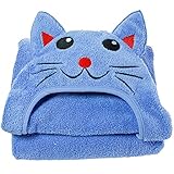 Little Ashkim Cat Hooded Towel (2T-5T) by Little Ashkim