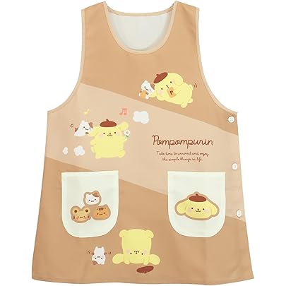 【新品未使用】キキララ　エプロン　保育士さんや家庭科の実習に Amazon.co.jp: [ON NISHIKI] キキララ エプロンキャラクター 保育士