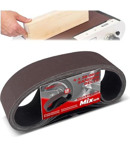 3 Bandes Abrasives Stanley Pour Ponceuse à Bande - Grain 150 - 65x410mm - Compatible Black+Decker