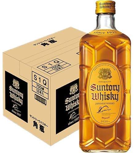 Amazon.co.jp: ウイスキー サントリー 角瓶 700ml 43度 復刻版 山崎