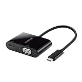 エレコム ドッキングステーション USB-C VGA 変換 TypeC-VGA ( D-sub15ピン ) &給電ポート 変換アダプタ ブラック 【iPhone 16/16 Pro/16 Pro Max/16 Plus 対応検証済】 AD-CVGAPDBK