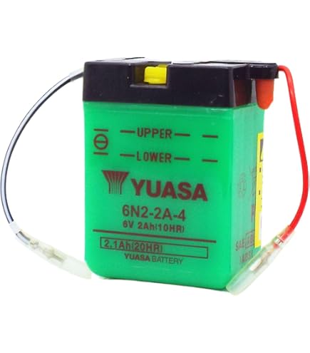 Amazon | Yuasa YUAM2655B 6N5.5-1D バッテリー | バイクバッテリー
