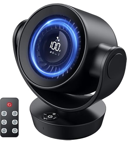 チタン金属製サーキュレーター DCモーター 卓上扇風機 静音 Amazon | 【世界初！チタン金属製サーキュレーター DCモーター