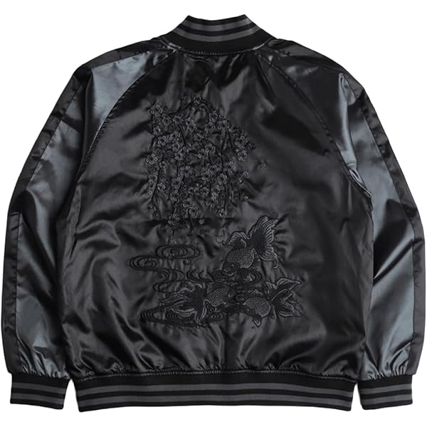 Amazon | DIESEL(ディーゼル) スカジャン ボンバージャケット ブラック