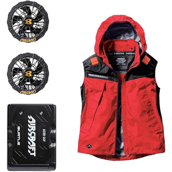 Amazon.co.jp: [BURTLE] [バートル] エアークラフト ベスト+