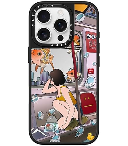 Amazon.co.jp: CASETiFY MagSafe 対応ミラー iPhone 16 Pro