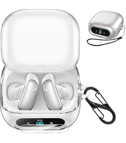 Amazon | For Anker Soundcore Liberty 5 Pro ケース 4枚フィルム
