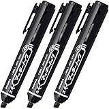 ゼブラ(ZEBRA) 油性マーカー マッキーノック 太字 黒3本入 P-YYSB6-BK3-AZ