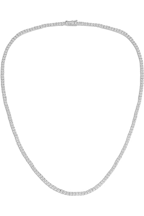 Amazon | 女性用.925スターリングシルバー2mmラウンドキュービック 