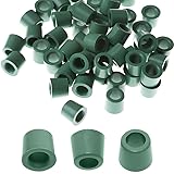 Xiatiaosann チャージホース用パッキンゴム マニホールド シーリングガスケット Oリング ラバーガスケット クイックカプラー A/C 冷媒ホースガスケット、1/4インチ、100個