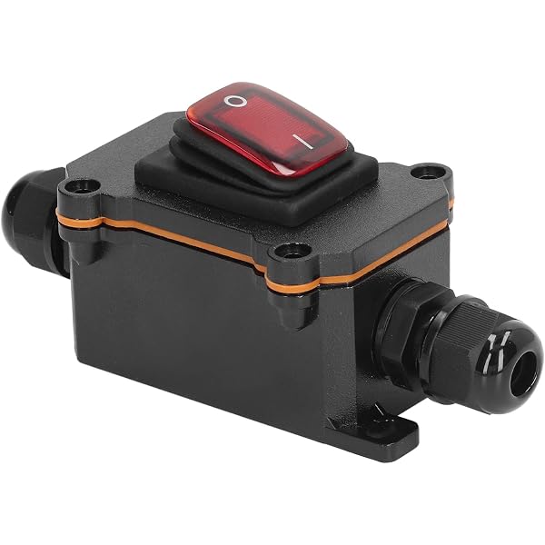 Inline Switch 12v Waterproof Inline Cord Switch IP68 - Rocker Button ...