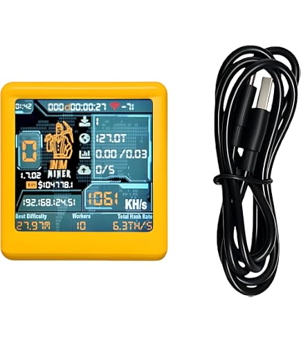 Amazon.co.jp: NerdQaxe++ Hydro 4.8TH/s 60W BTCマイナー15J/Th