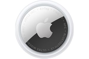 Apple AirTag ​​​​​​​(2nd Generation) : Tracker for Keychain, Wallet and More; Locator with Sound; Simple One-Tap Setup with iPhone or iPad; Key Finder with up to 1.5X Precision Finding Range