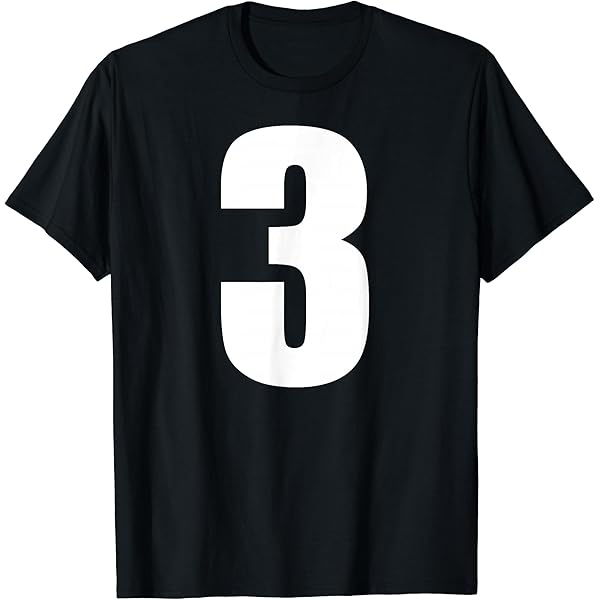 ブラック Tシャツ XL 表面数字2背面数字5 Amazon | ナンバーファイブ 数字 5 プレーン 白 数字 Tシャツ | T
