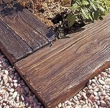 コンクリート製枕木 リアルウッドランバー【床材】LY-100（1000 * 200 * 60）