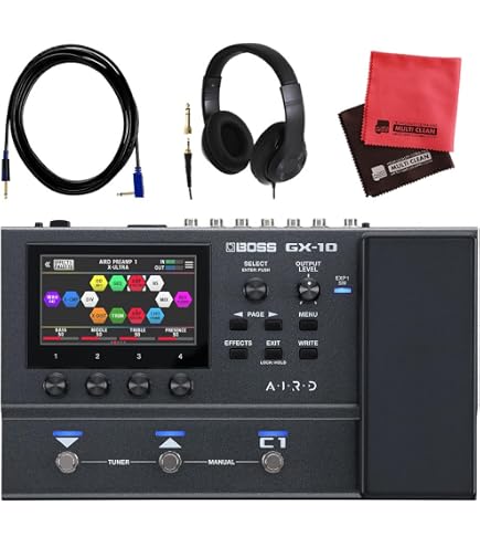 Amazon | BOSS マルチエフェクター GX-10 ケース ＆ CB-BM-M セット