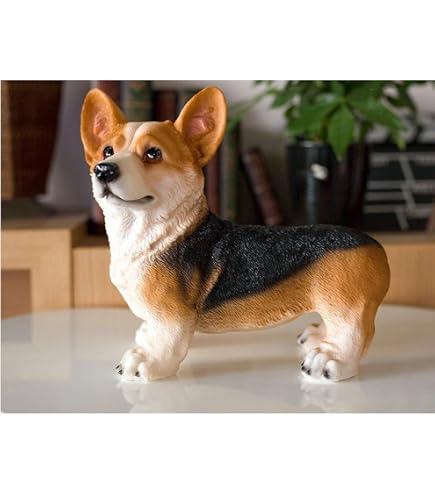 Amazon.co.jp: 犬の置物 秋田犬2匹セット 子犬 N13392 いぬ イヌ
