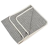 クリッパン KLIPPAN シュニール ブランケット 2551-01 ルンバベイビーグレー 70x90cm Cotton Chenille Blankets ひざ掛け 毛布 オフィス ふわふわ 北欧 