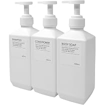 Amazon｜TUISKU シャンプーボトル 3本セット 詰め替えボトル