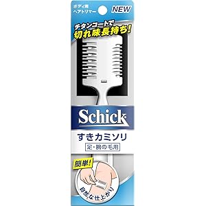 シック Schick メンズ ボディ用 ヘアトリマー (1本)