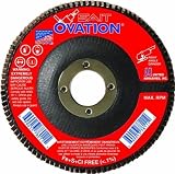 SAIT 78146 Ovation Flap Disc, 7-Inch by 5/8-11-Inch, 40 Grit, 10-Pack [並行輸入品]
