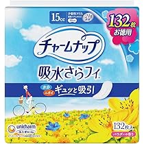 チャームナップ　吸収さらフィ　150cc 尿もれパッド　ユニチャーム 61TSDbOwuIL._AC_UL210_SR210,